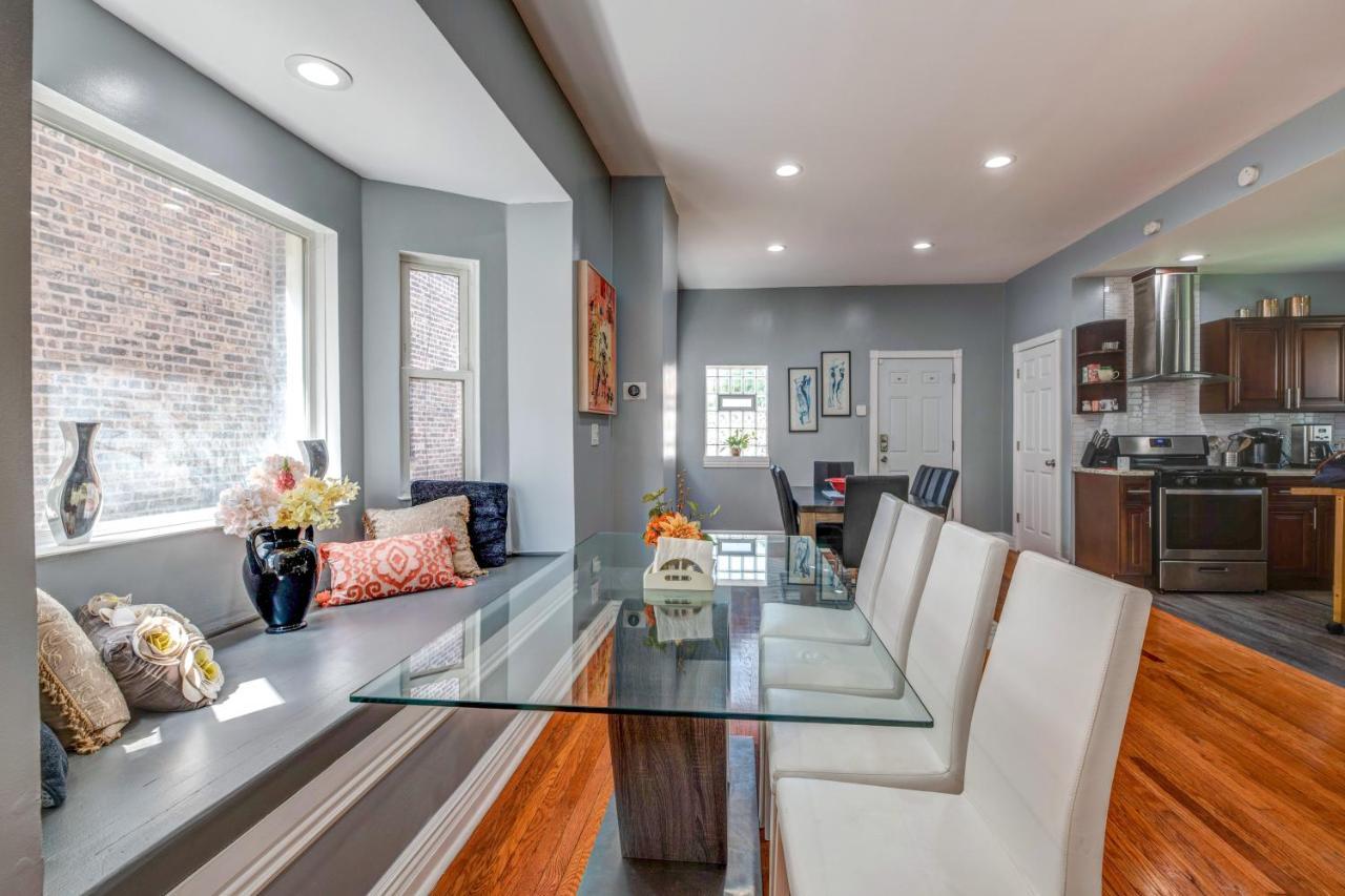 שיקגו Spacious 5-Br House Near Transit W Parking מראה חיצוני תמונה