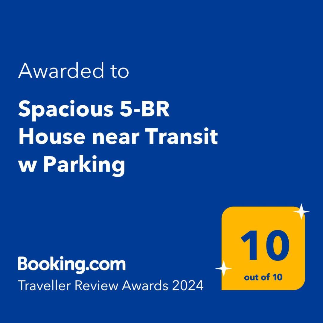 שיקגו Spacious 5-Br House Near Transit W Parking מראה חיצוני תמונה